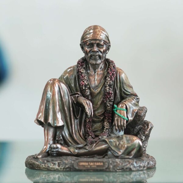Bronze Sai Baba Handcrafted Masterpiece