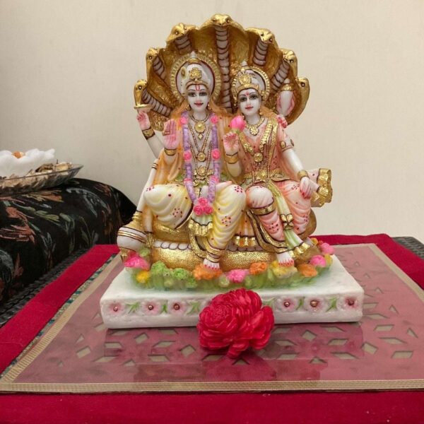 Vishnu and Lakshmi are one of the most revered divine pairs in Hinduism