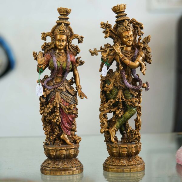 Handcrafted Radha Krishna Figurine